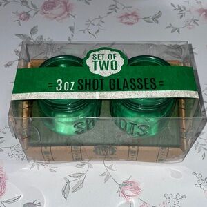 St. Patrick’s Day Shot Glasses Set of Two
